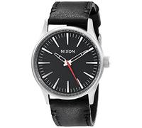 Nixon Herren-Armbanduhr Sentry 38 Analog Quarz Leder A377000-00