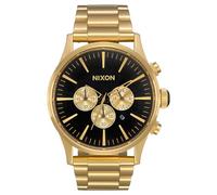 Nixon Herren Armbanduhr Sentry Chrono mit Armband aus Edelstahl 25mm, Wasserdichtigkeit: 10 Bar, Farbe: Purpurgold/Schwarz, Gehäusedurchmesser: 42 mm, A1390-510-00