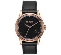 Nixon Herren-Armbanduhr Station Leather Analog Quarz Leder A1161-1098-00