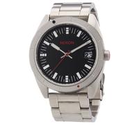 Nixon Herren-Armbanduhr XL A359008-00, "The Rover SS Black/Red", Analog Quarz Edelstahl
