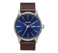 Nixon Herren-Armbanduhr XL Analog Quarz Leder A1051524-00