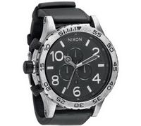 Nixon Herren-Armbanduhr XL Chronograph Leder A124479-00