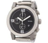 Nixon Herren-Armbanduhr XL Ride SS Chronograph Quarz Edelstahl beschichtet A347000-00