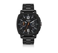 Nixon Herren Chronograph Quarz Uhr mit Edelstahl Armband A1071-001-00
