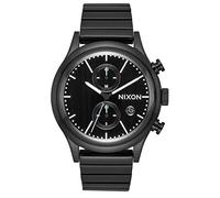 Nixon Herren Chronograph Quarz Uhr mit Edelstahl Armband A1162-2341-00
