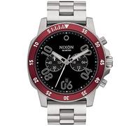 Nixon Herren Chronograph Quarz Uhr mit Edelstahl Armband A549-008-00