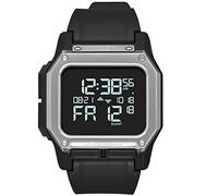 Nixon Herren Digital Japanisches Automatikwerk Uhr mit Kunststoff Armband A1180-180-00