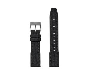 Nixon Herren Uhrenarmband in der Farbe Schwarz aus Baumwolle mit Dornschnalle, C3270-000-00