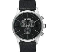 Nixon HerrenArmbanduhr Chronograph Quarz Leder A405-2788-00