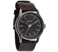 Nixon Herrenuhr Analog Quarz mit Lederarmband - A3771887-00