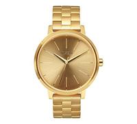 Nixon Kensington Damen Uhr analog Quarzwerk mit Edelstahl vergoldet Armband A099502
