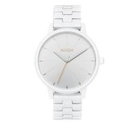Nixon Kensington Herren Armbanduhr All White Light Gold 37mm, aus rostfreiem Edelstahl, Wasserdichtigkeit: 300 Meter, A083-508-00