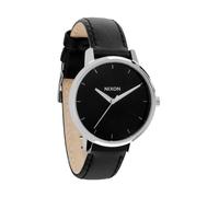NIXON KENSINGTON LEATHER Uhr black