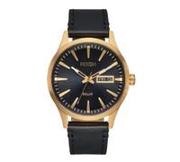 Nixon Sentry Solar Leather All Gold/Black (A1347-510)