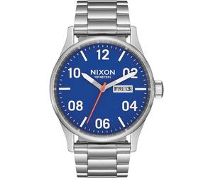 NIXON SENTRY SS Watch silver/cobalt