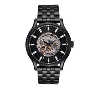 NIXON Spectra A1323-100M wasserdichte Unisex-Automatikuhr (40 mm Ziffernblatt, 20 mm - 18 mm Edelstahlband), schwarz / schwarz, OSFM,