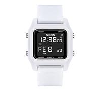 Nixon Staple Herren Armbanduhr Weiß 38 mm, aus recycelten Meereskunststoffen, Wasserdichtigkeit: 100 Meter, A1309-100-00