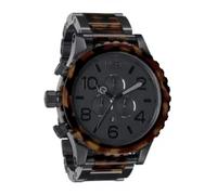 Nixon The 51-30 Chrono Matte Black / Dark Tortoise Herrenchronograph (A083061)