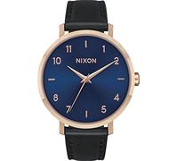 Nixon The Arrow Damen Uhr analog Quarzwerk mit Leder Armband A10912763