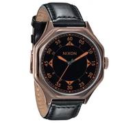 Nixon The Falcon Leather Antique Copper/Black Herrenuhr (A196872)