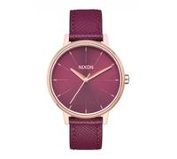 Nixon The Kensington Leather Rose Gold / Bordeaux (A1082479)
