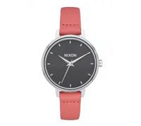 Nixon The Medium Kensington Leather Silver / Black / Red (A1261-2958)