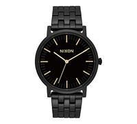 Nixon The Porter Herren Uhr analog Japanisches Quarzwerk mit Edelstahl Armband A10571031