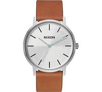 Nixon The Porter Herren Uhr analog Quarzwerk mit Leder Armband A10582853