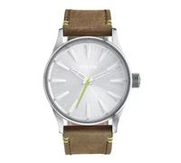 Nixon The Sentry 38 Leather Brown / Lime (A3772290)