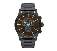 Nixon The Sentry Chrono All Black Brass Brown (A3862209)