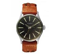 Nixon The Sentry Leather Dark Copper / Saddle Woven (A1051959)