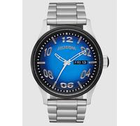 Nixon The Sentry Stainless Steel Uhr fisheye / silver / polar blue Gr. Uni