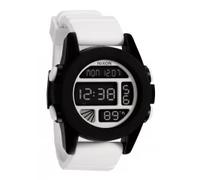 Nixon The Unit White Black digitaler Herrenchronograph (A197127)