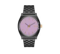 NIXON A1130 5271-00 MEDIUM TIME TELLER GUNMETAL/LAVENDER/GOLD