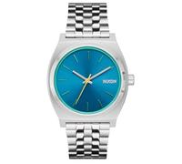 Nixon The Time Teller Uhr silver / byron blue Gr. Uni