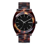 Nixon Time Teller Acetate Damenuhr Analog Quarz mit Acetat Armband Tortoise