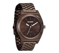 NIXON Time Teller Solar A1369-100m Solar Analog Herrenuhr Wasserdicht Chocolate Cappuccino OSFM Time Teller Solar