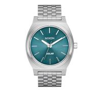 Nixon Time Teller Solar Uhr silver / dusty blue sunray Gr. Uni