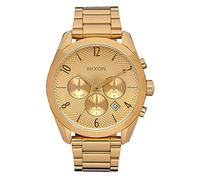 Nixon Unisex-Armbanduhr Bullet Chrono Analog Quarz Edelstahl A366502-00