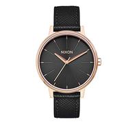 Nixon Unisex Armbanduhr Kensington Leder Rose Gold / Black
