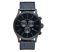 Nixon Unisex-Armbanduhr The Sentry Analog Quarz Leder A4052153-00