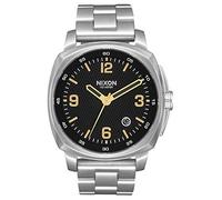 Nixon Unisex Erwachsene Analog Quarz Uhr mit Edelstahl Armband A1072-2730-00