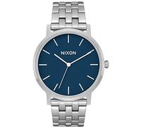 Nixon Unisex Erwachsene Analog Quarz Uhr mit Edelstahl Armband A1198-307-00