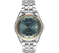 Nixon Unisex Erwachsene Analog Quarz Uhr mit Edelstahl Armband A934-2162