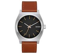 Nixon Unisex Erwachsene Analog Quarz Uhr mit Leder Armband A045-2455-00