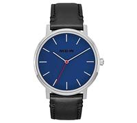 Nixon Unisex Erwachsene Analog Quarz Uhr mit Leder Armband A1058-1647-00