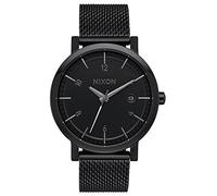 Nixon Unisex Erwachsene Digital Quarz Uhr mit Edelstahl Armband A1087-001-00