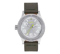 Nixon Unisex Erwachsene Digital Uhr mit Leder Armband A467-2232-00