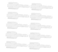 NIYANGLE 10 Stück Teiliges Strickmaschinen zubehör Präzise Garnspannungs Adapter für K Form Kompatibel mit Addi King Express Strapazierfähige Spannhaken Reibungsloser Strickprozess