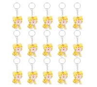 NIYANGLE 15 Stück Schlüsselanhänger Tiger aus Weichem Pvc mit 3d Design Zuverlässiger Befestigung und Taschenanhängerkette für Rucksäcke und Autoschlüssel als Geburtstagsgeschenk